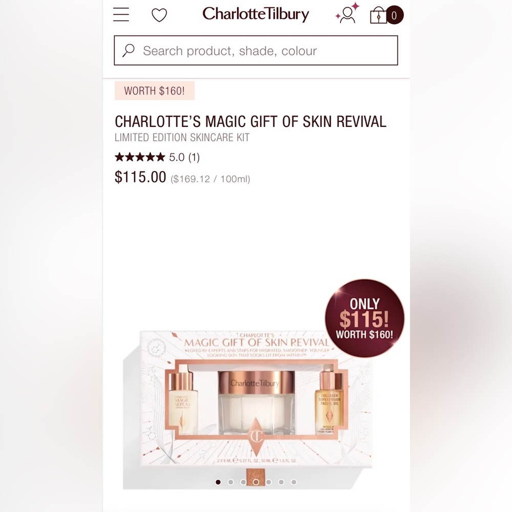 Charlotte’s Magic Gift of Skin Revival Set